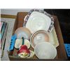 Image 1 : Box of assorted glasswares and ceramic wares