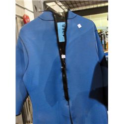 Blue wet suit
