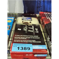 Rocketfish tilting low profile TV wall mount fits
