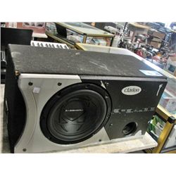 Clarion bassworx car audio sub box