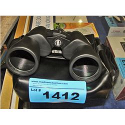 Pair of bushnell binoculars with case