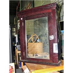 Mirrored front medicine cabinet