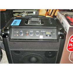 Ion block rocker portable sound system
