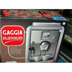 Gaggia platinum esspresso maker