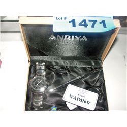 Anriya milan watch pen and keychain set