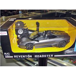 Black radio controlled lambourgini