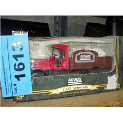 Agway 1925 kenworth diecast metal collectors truck