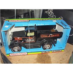 Steel classics toy dump truck