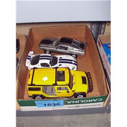 3 diecast metal collectors cars