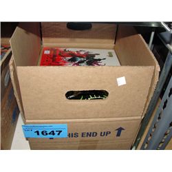 One box of collectors comics