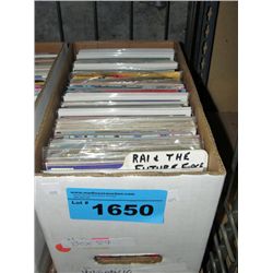 One box of collectors comics