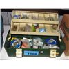 Image 1 : Fishermans tackle box and contents