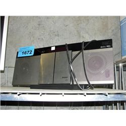 Sharp slim microsystem stereo
