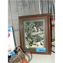 Framed bev doolittle print