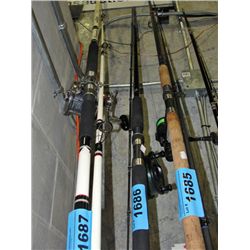 Shimano triton down rigger salmon trolling rod