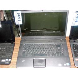 Sony laptop computer