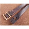 Image 3 : GERMAN WWII LEATHER CARRY STRAP FOR EQUIPMENT