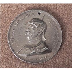 1898 GERMAN OTTO VON BISMARCK DEATH MEDALLION-ORIG-
