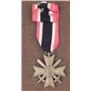 Image 1 : NAZI WAR MERIT CROSS WITH SWORDS W/RIBBON-FULL LENGTH