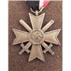 Image 2 : NAZI WAR MERIT CROSS WITH SWORDS W/RIBBON-FULL LENGTH