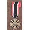 Image 3 : NAZI WAR MERIT CROSS WITH SWORDS W/RIBBON-FULL LENGTH
