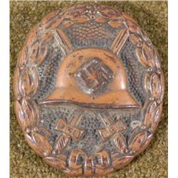 NAZI BLACK WOUND BADGE ORIGINAL