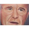 Image 2 : Ken Maund Original Painting - President George Bush Sr.