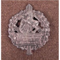 LARGE NAZI SA STORMTROOPERS BADGE -1937 SPORTSDAY