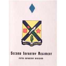 US SECOND INFANTRY REGIMENT HISTORY IN WWII BOOK