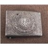 NAZI WEHRMACHT BELT BUCKLE-MAKER MARKED RS&S-ORIG