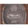 Image 3 : NAZI DAF-DEUTSCHES ARBEITFRONT VISOR BADGE-METAL&FABRIC