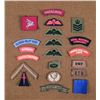 Image 1 : 20 BRITISH MILITARY PATCHES-REG,, PARATROOPER,BORDER GD