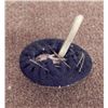 Image 2 : WWI GERMAN NAVY VISOR INSIGNIA-PRONG BACK-BULLION ANCHO