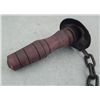 Image 2 : VINTAGE MEDEVIL FLAIL-WOOD HANDLE & RAW SPIKES EXTEND F