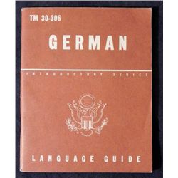 WWII GI'S GERMAN LANGUAGE BOOK-TO COMMUNICATE W/POW'S