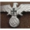 Image 3 : 3 NAZI UNIFORM BREAST INSIGNIA-ORIG-METAL-4"WIDE MARKED