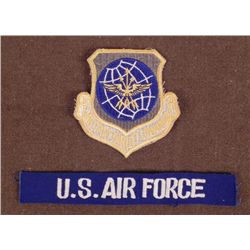 U.S. MILITARY AIRLIFT COMMAND LARGE PATCH & US AIR FRCE