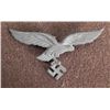 Image 1 : NAZI LUFTWAFFE WAR-TIME VISOR HAT EAGLE & SWASTIKA