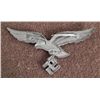 Image 2 : NAZI LUFTWAFFE WAR-TIME VISOR HAT EAGLE & SWASTIKA