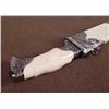 Image 4 : DOUBLE ENGRAVED HUNTING KNIFE EAGLE SPREAD OVER GRIP
