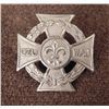 Image 1 : VINTAGE POLISH SCOUTS MEMBERSHIP BADGE-SILVER NUMBERED