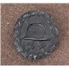 Image 1 : GERMAN WWI BLACK WOUND BADGE--FULL PIN BACK-
