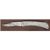 Image 1 : VINTAGE "BUCK" ENGRAVED HANDLE FOLDING KNIFE MODEL 111-