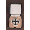 Image 1 : NAZI CASED IRON CROSS 1ST CLASS-MAKER 15 ORIG-MAGNETIC