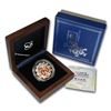 Image 1 : 2012 China Lunar Dragon 1 oz Silver Colorized
