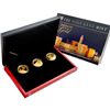 Image 1 : 2010-2012 Israel 1 oz Jerusalem of Gold Series 3 Coin Set