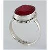 Image 1 : RUBY CORRUNDUM 21.93CTW STERLING SILVER RING