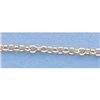 Image 1 : Pure Gold 16" 14kt Italian Gold-Yellow or White 1.3mm, Oval Link Chain Gauge:030, 1.7gr