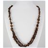 Image 1 : Natural 418.59ctw Handmade Tiger Eye Silver Necklace
