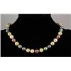 Image 1 : 311.00CTW Multi Color Thread Freshwater Pearl Necklace